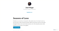 Desktop Screenshot of justhugo.com